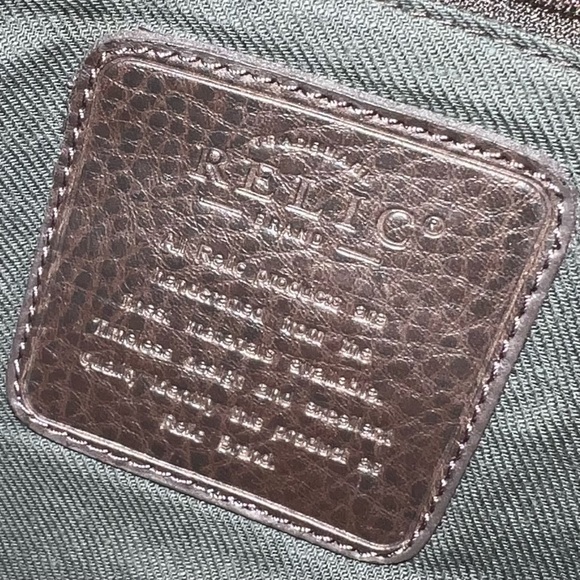 Vintage Brown Leather Relic Pebble Shoulder Bag - Picture 7 of 7